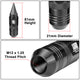 20 Pcs Aluminum Lug Nuts[A Variety of color options]<br>Universal