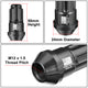 20 Pcs Aluminum Lug Nuts[A Variety of color options]<br>Universal