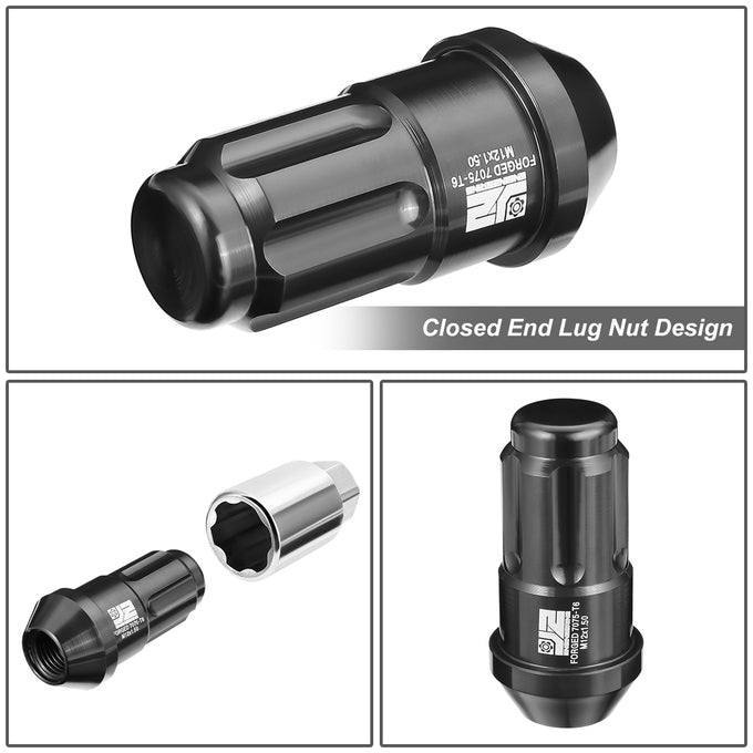 20 Pcs Aluminum Lug Nuts[A Variety of color options]<br>Universal