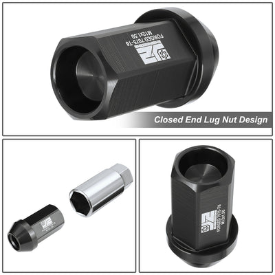 20 Pcs Aluminum Lug Nuts[A Variety of color options]<br>Universal