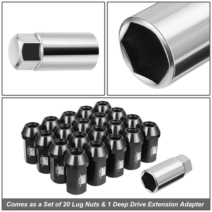 20 Pcs Aluminum Lug Nuts[A Variety of color options]<br>Universal