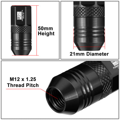 20 Pcs Aluminum Lug Nuts[A Variety of color options]<br>Universal
