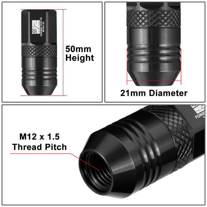 20 Pcs Aluminum Lug Nuts[A Variety of color options]<br>Universal