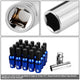 20 Pcs Aluminum M14x1.5 Thread Pitch Lug Nuts<br>W/ 4 or 5 Lug M14x1.5 Thread