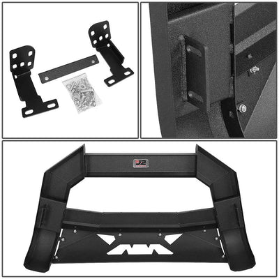 02-05 Dodge Ram 1500 2500 3500 Front Bumper Grille Guard - Carbon Steel