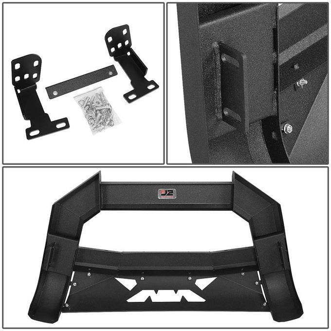 02-05 Dodge Ram 1500 2500 3500 Front Bumper Grille Guard - Carbon Steel