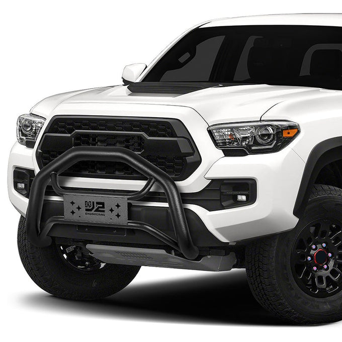 05-22 Toyota Tacoma Front Bumper Grille Guard - Carbon Steel