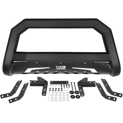 05-22 Toyota Tacoma Box Beam Front Bumper Grille Guard - Carbon Steel