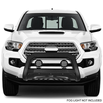 05-22 Toyota Tacoma Box Beam Front Bumper Grille Guard - Carbon Steel