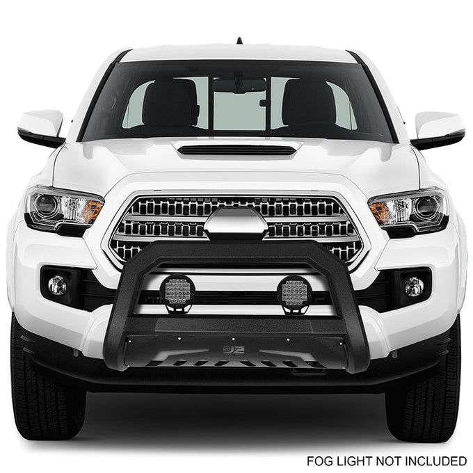 05-22 Toyota Tacoma Box Beam Front Bumper Grille Guard - Carbon Steel