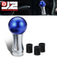 48mm X 98mm 6-Speed Ball Teardrop Style Shift Knob Universal