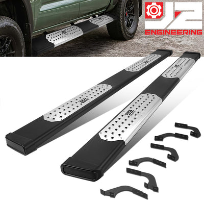 6.5 in. Wide Flat Step Running Boards <br>05-22 Toyota Tacoma Double Cab