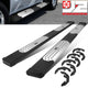 6.5 in. Wide Flat Step Running Boards <br>19-22 Chevy Silverado GMC Sierra Crew Cab