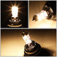 Pair White HID High/Low Beam Light Bulbs<br>88-92 Toyota Cressida, 89-97 Suzuki Swift, 91-95 Volvo 940