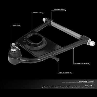 D-Motoring - 74-78 Ford MustangTubular Control Arm - Front Suspension Lower+Upper - 5