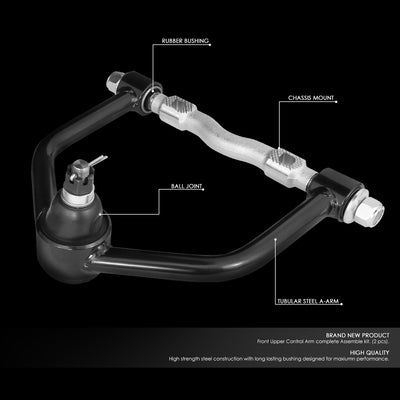 D-Motoring - 74-78 Ford MustangTubular Control Arm - Front Suspension Lower+Upper - 2