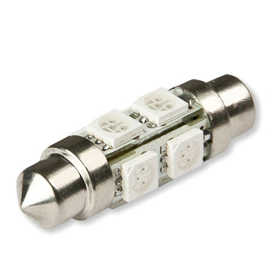 8 SMD LED Auto Interior Dome Light Bulb - LED-11X39-8SMD-5050-BL