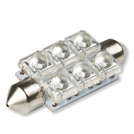LED Auto Interior Dome Light Bulb - LED-11X41-6SF-BL