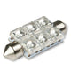 LED Auto Interior Dome Light Bulb - LED-11X41-6SF-BL