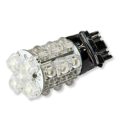 LED Brake Stop Auto Tail Light Bulb - LED-3156-20SF-RD