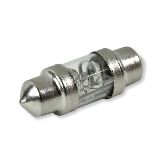 LED Auto Interior Dome Light Bulb - LED-CA-11X31-4LED-3MM-R-GN