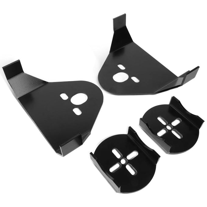 4Pcs Universal Rear Upper+Lower Suspension Air Bag Mounts
