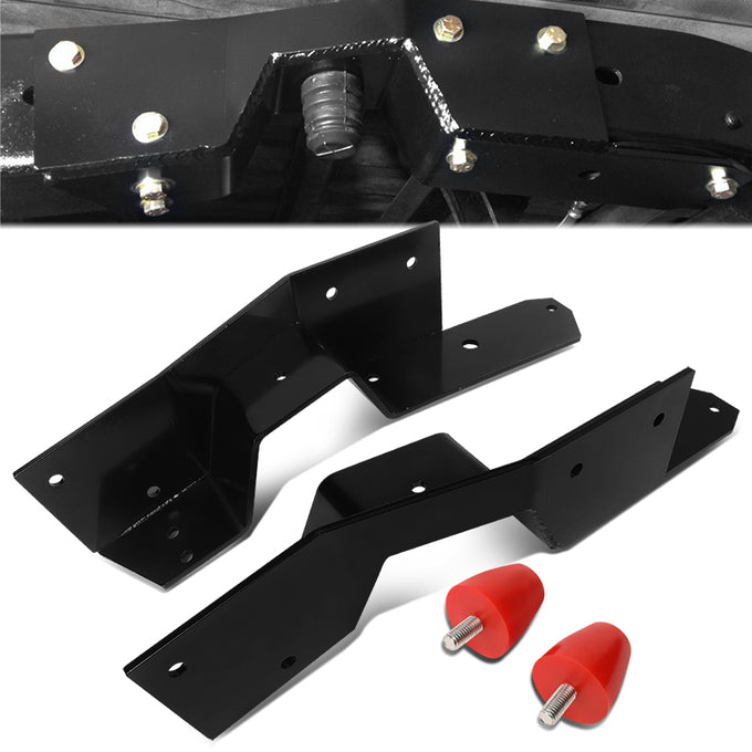 63-72 Chevy C10 GMC C15 C1500 Pickup Rear Axle Lowering C-Notch Bracket