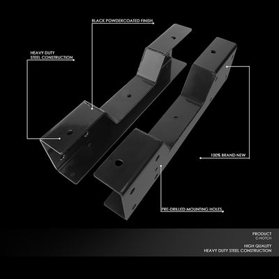 88-98 Chevy GMC C1500 Rear Axle Lowering C-Notch Bracket