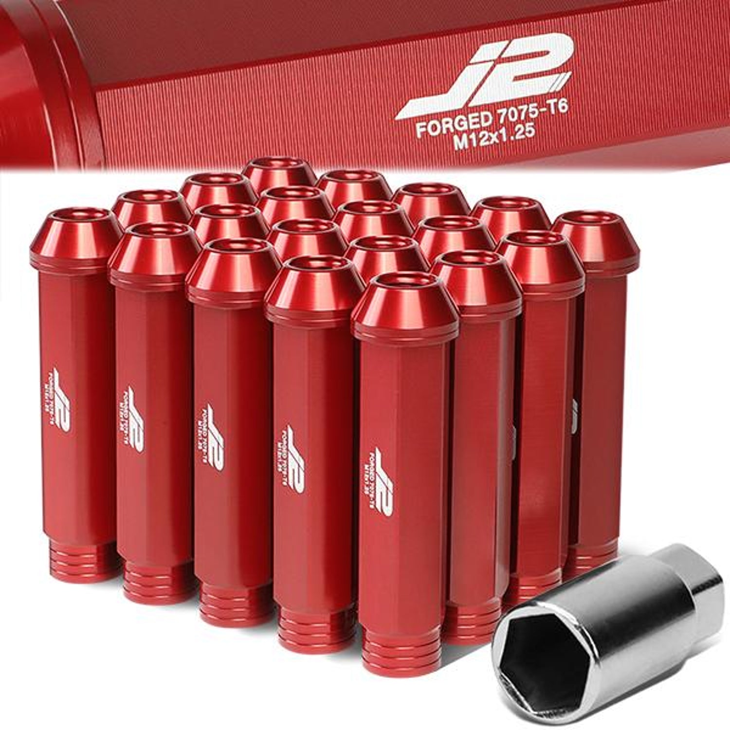 20PC Aluminum Open End Lug Nuts[A Variety Of Color options]<br>Universal