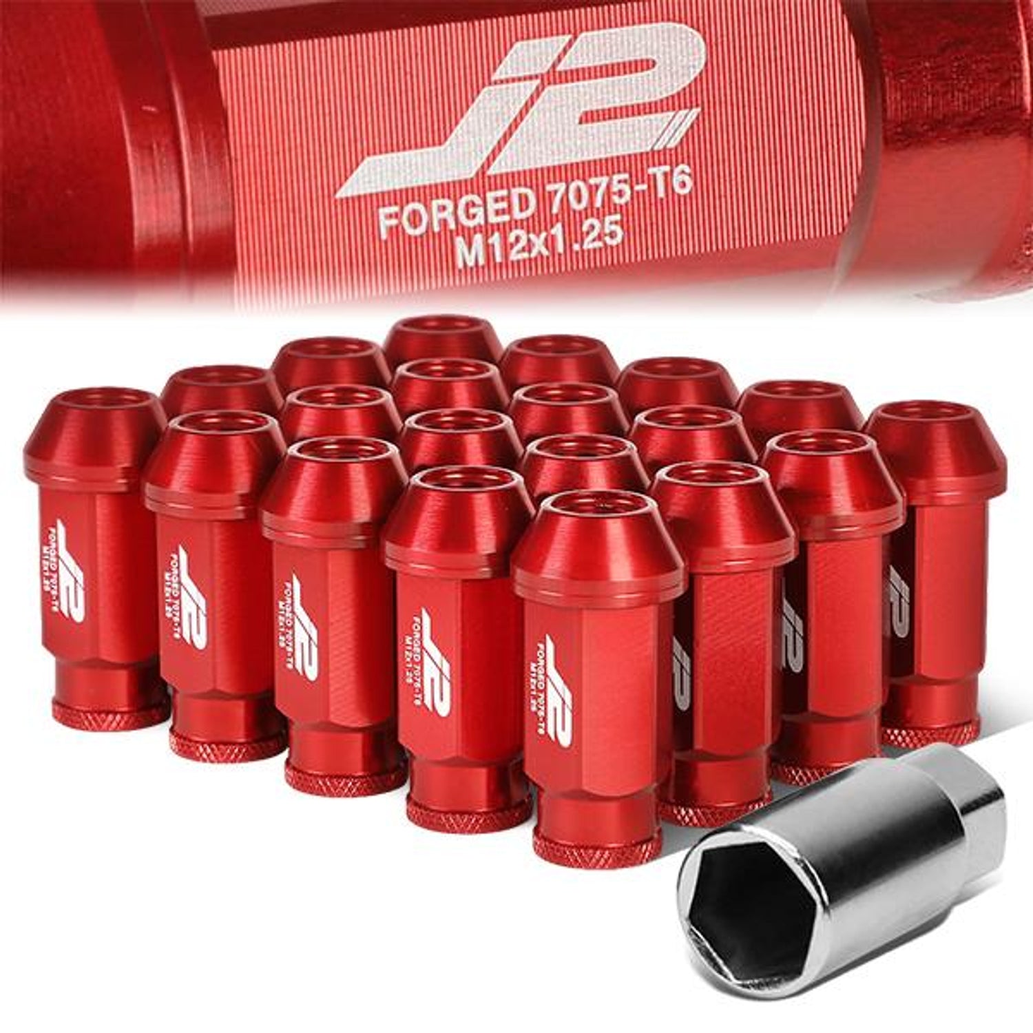 20PC Aluminum Open End Lug Nuts[A Variety Of Color options]<br>Universal