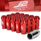 20PC Aluminum Open End Lug Nuts[A Variety Of Color options]<br>Universal