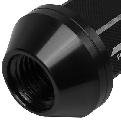 Lug Nuts - M12X1.5 - Close-End - 35mm - 7075 - W/Adapter - Aluminum - 20PCs - LN-T7-006-15-BK - 4