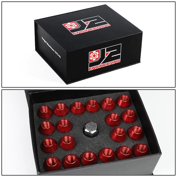 20PC Aluminum Open End Lug Nuts[A Variety Of Color options]<br>Universal