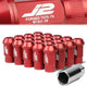 20PC Aluminum Open End Lug Nuts[A Variety Of Color options]<br>Universal
