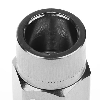 Lug Nuts - M12X1.5 - Open-End - 44mm - 7075 - W/Adapter - Aluminum - 20PCs - LN-T7-008-15-SL - 5