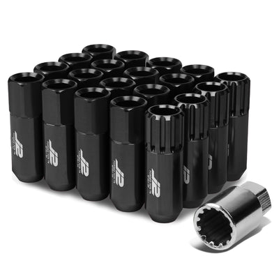 16PC Aluminum Open End Lug Nuts[A Variety Of Color options]<br>Universal