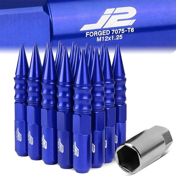 20PC Aluminum Spiky Cap Lug Nuts[A Variety Of Color options]<br>Universal