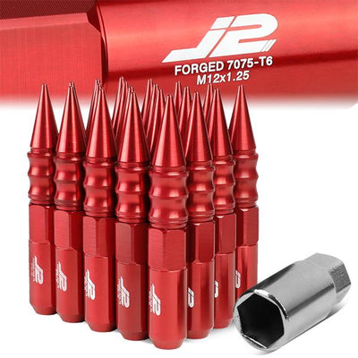 20PC Aluminum Spiky Cap Lug Nuts[A Variety Of Color options]<br>Universal