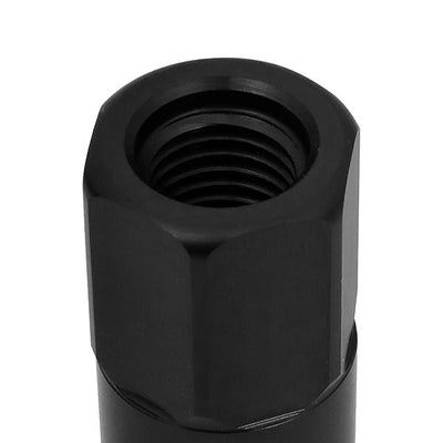 Lug Nuts - M12X1.5 - Spiky Cap - 123mm - 7075 - Aluminum - 20PCs - LN-T7-015-15-BK - 5