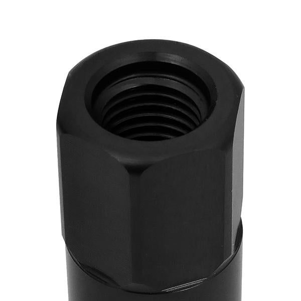 Lug Nuts - M12X1.5 - Spiky Cap - 123mm - 7075 - Aluminum - 20PCs - LN-T7-015-15-BK - 5