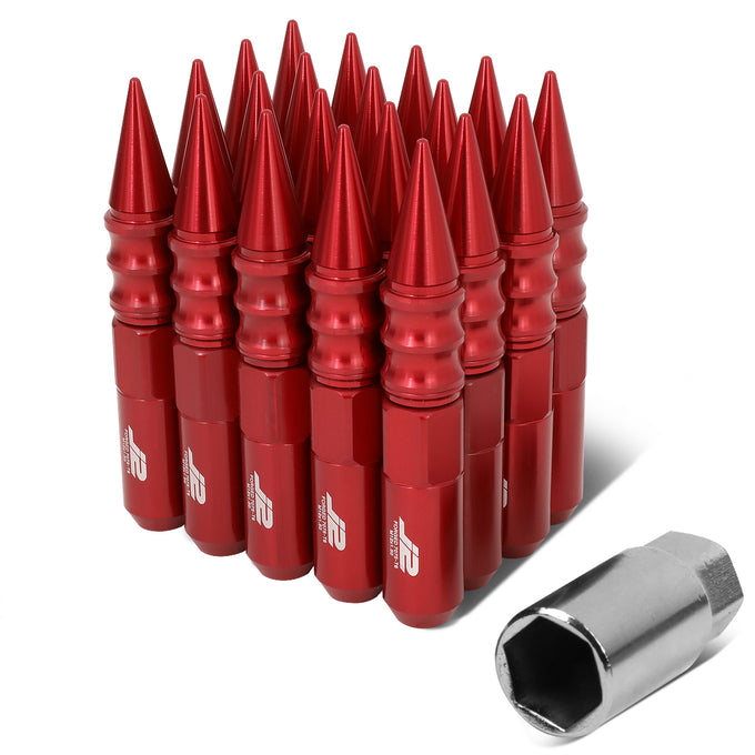 20PC Aluminum Spiky Cap Lug Nuts[A Variety Of Color options]<br>Universal