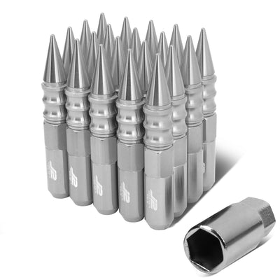 20PC Aluminum Spiky Cap Lug Nuts[A Variety Of Color options]<br>Universal