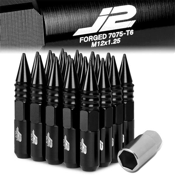 20PC Aluminum Spiky Cap Lug Nuts[A Variety Of Color options]<br>Universal