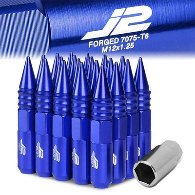 20PC Aluminum Spiky Cap Lug Nuts[A Variety Of Color options]<br>Universal