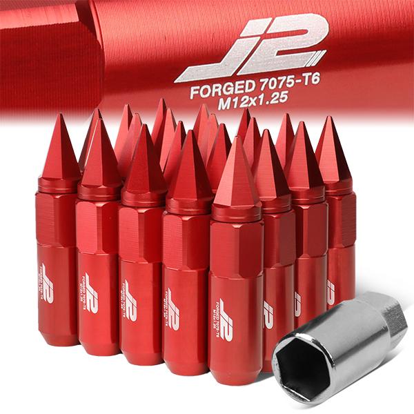 20PC Aluminum Spiky Cap Lug Nuts[A Variety Of Color options]<br>Universal