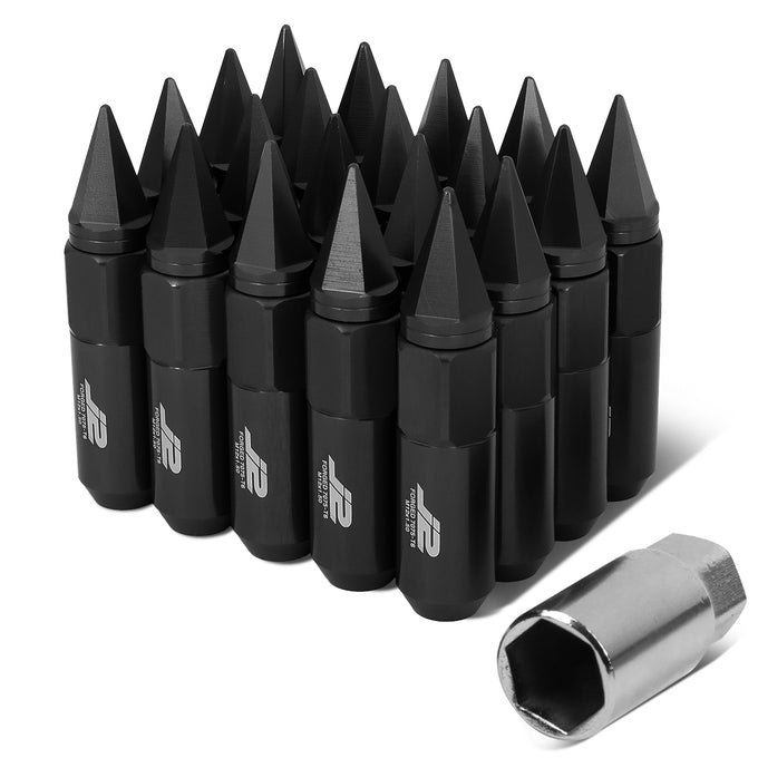 20PC Aluminum Spiky Cap Lug Nuts[A Variety Of Color options]<br>Universal