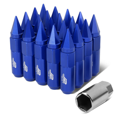 20PC Aluminum Spiky Cap Lug Nuts[A Variety Of Color options]<br>Universal