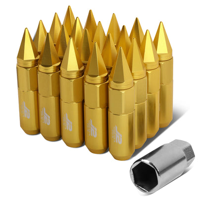 20PC Aluminum Spiky Cap Lug Nuts[A Variety Of Color options]<br>Universal