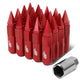 20PC Aluminum Spiky Cap Lug Nuts[A Variety Of Color options]<br>Universal