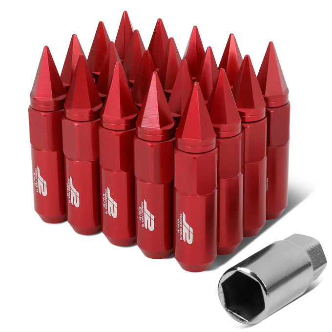 20PC Aluminum Spiky Cap Lug Nuts[A Variety Of Color options]<br>Universal
